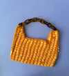 Orange Sequin Shoulder Bag