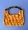 Orange Sequin Shoulder Bag