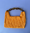 Orange Sequin Shoulder Bag