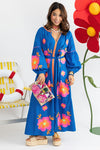 Florida Floral in Blue