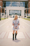 Football Plaid - Crimson & Grey