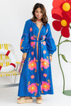 Florida Floral in Blue