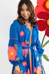 Florida Floral in Blue