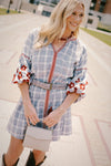 Football Plaid - Crimson & Grey