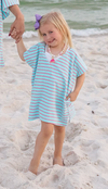 Beach Club Terry Mini Dress - Stripes